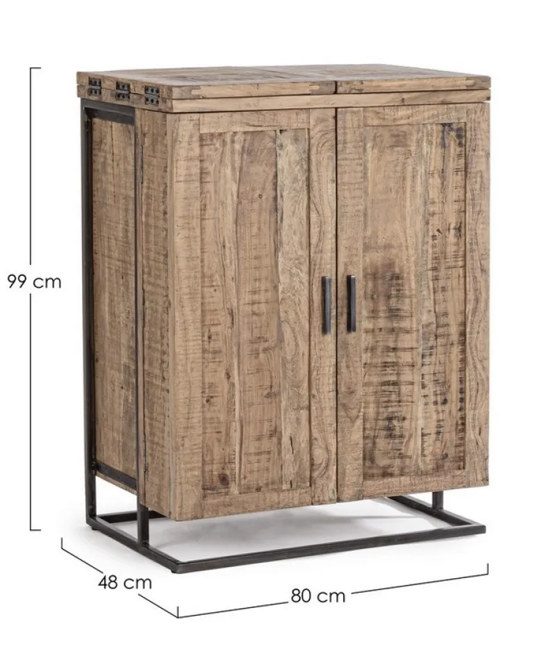 Hot Bizzotto MOBILE BAR IN LEGNO - ELMER