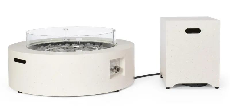 Outlet Bizzotto MOBILE CONTENIT BOMBOLA WOLKE BEIG 41X41