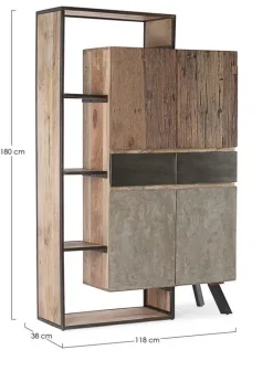 Outlet Bizzotto MOBILE IN LEGNO - MANCHESTER