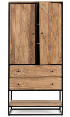 Outlet Bizzotto MOBILE IN LEGNO SHEESHAM - NARTAN