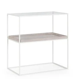 Clearance Bizzotto MOBILE IN VETRO - LAUREL