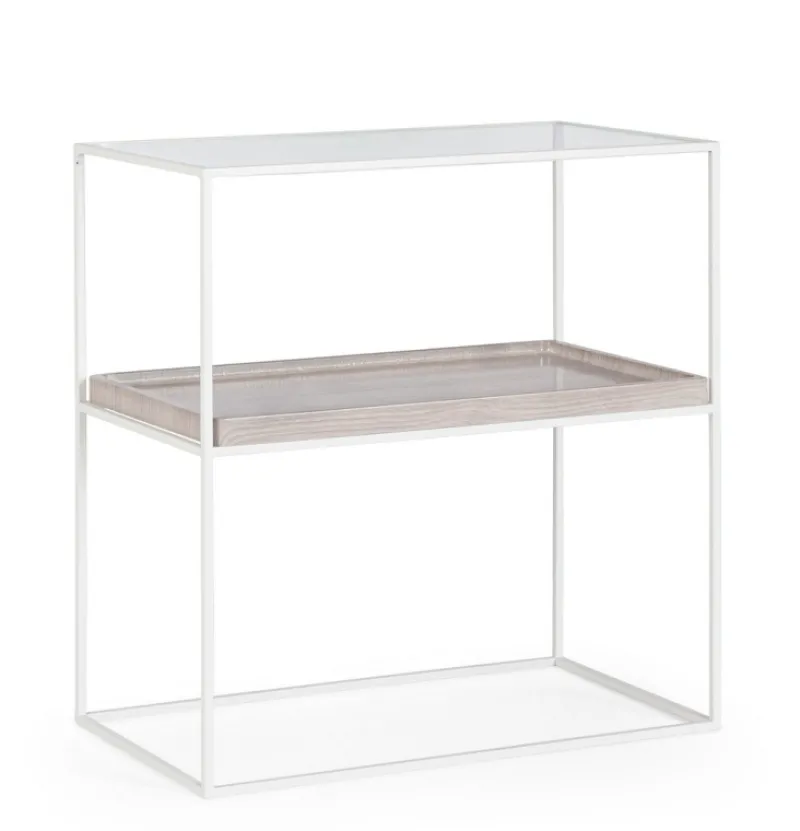 Clearance Bizzotto MOBILE IN VETRO - LAUREL