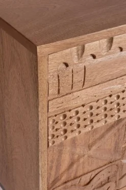 Clearance Bizzotto MOBILE PORTA TV 2A-1C KINDIA 140X42X55