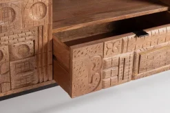 Clearance Bizzotto MOBILE PORTA TV 2A-1C KINDIA 140X42X55