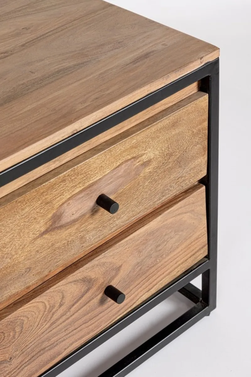 Hot Bizzotto MOBILE PORTA TV IN LEGNO SHEESHAM - NARTAN