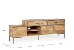 Hot Bizzotto MOBILE PORTA TV IN LEGNO - JAIDEV