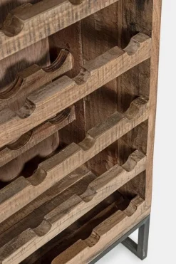 Best Bizzotto MOBILE PORTABOTTIGLIE IN LEGNO - ELMER