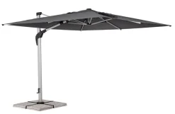 Outlet Bizzotto OMBRELLONE BRACCIO ARIES 3X3 ANOD-GRI T