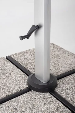 New Bizzotto OMBRELLONE BRACCIO ARIES 4X4 ANOD-GRI T