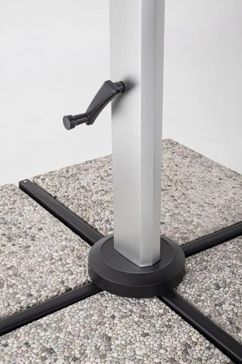 New Bizzotto OMBRELLONE BRACCIO ARIES 4X4 ANOD-GRI T