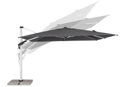 New Bizzotto OMBRELLONE BRACCIO ARIES 4X4 ANOD-GRI T