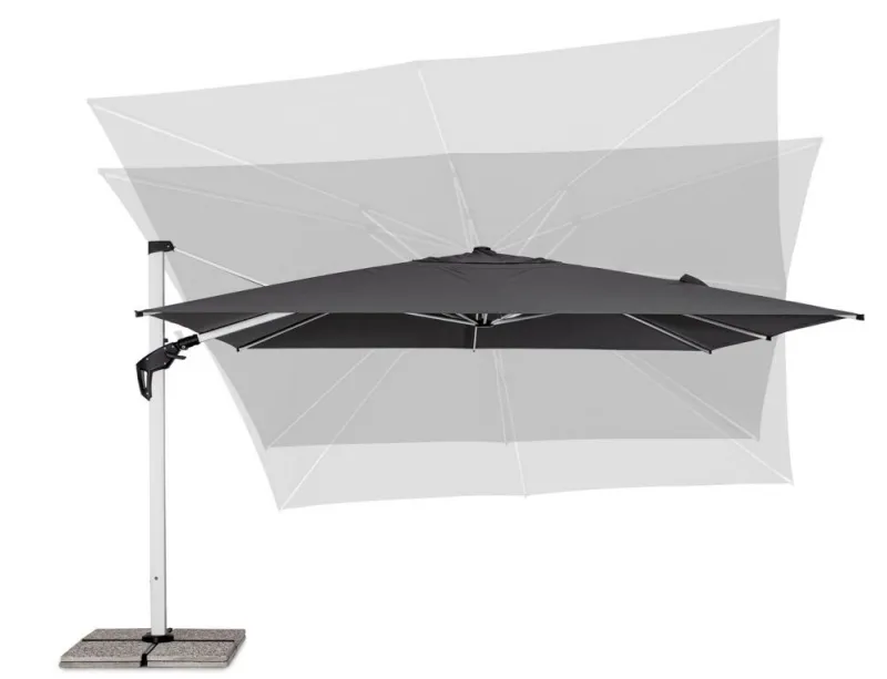 New Bizzotto OMBRELLONE BRACCIO ARIES 4X4 ANOD-GRI T