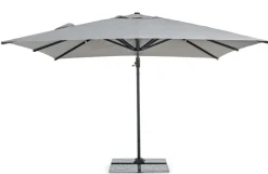 Best Bizzotto OMBRELLONE BRACCIO IN ALLUMINIO 3X3 ANTRACITE - INES