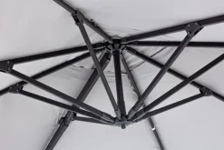 Best Bizzotto OMBRELLONE BRACCIO IN ALLUMINIO 3X3 ANTRACITE - INES