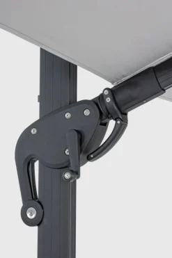 Best Bizzotto OMBRELLONE BRACCIO IN ALLUMINIO 3X4 ANTRACITE - INES