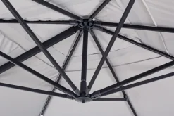 Best Bizzotto OMBRELLONE BRACCIO IN ALLUMINIO 3X4 ANTRACITE - INES