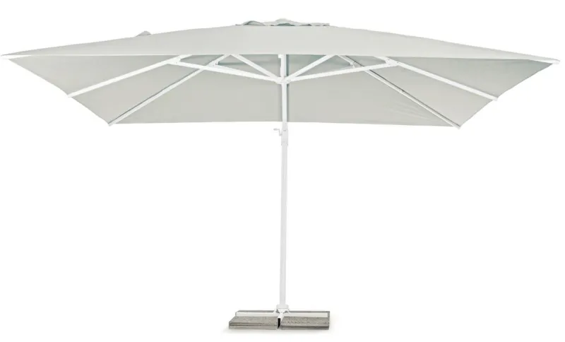 Hot Bizzotto OMBRELLONE BRACCIO IN ALLUMINIO 4X4 BIANCO - EDEN