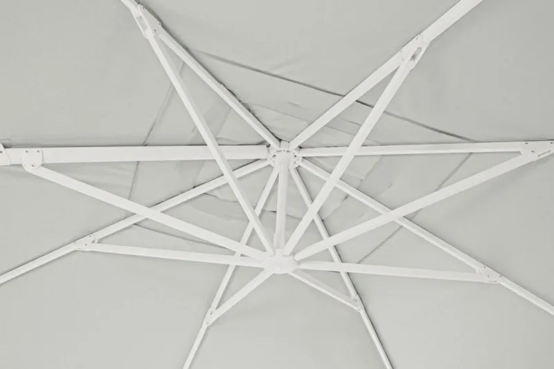 Hot Bizzotto OMBRELLONE BRACCIO IN ALLUMINIO 4X4 BIANCO - EDEN
