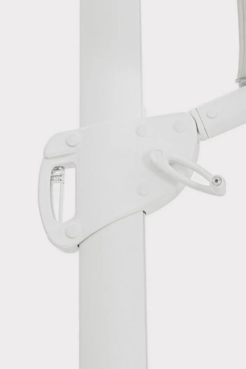 Hot Bizzotto OMBRELLONE BRACCIO IN ALLUMINIO 4X4 BIANCO - EDEN