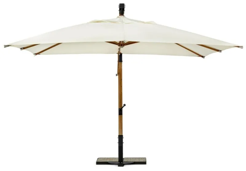 Discount Bizzotto OMBRELLONE BRACCIO IN LEGNO 3X4 ECRU - CAPUA
