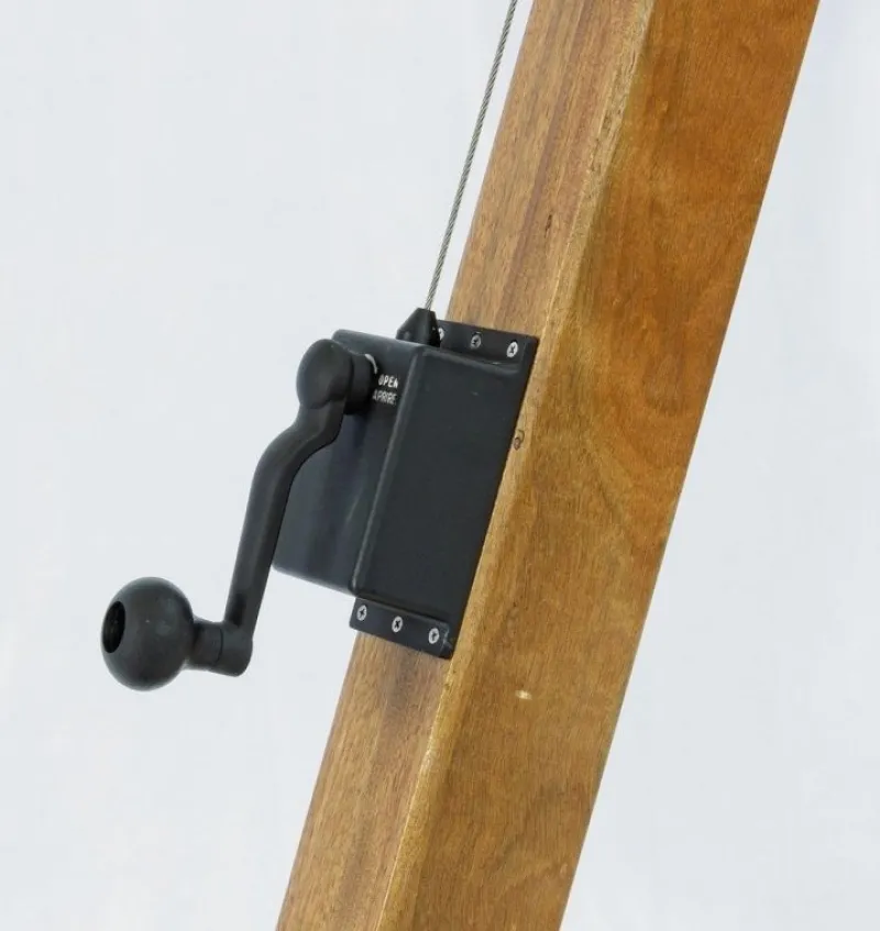 Discount Bizzotto OMBRELLONE BRACCIO IN LEGNO 3X4 ECRU - CAPUA