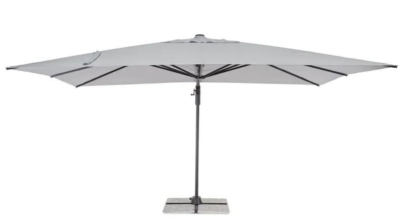 Outlet Bizzotto OMBRELLONE BRACCIO VEGA 3X4 ANTR-GRI CH