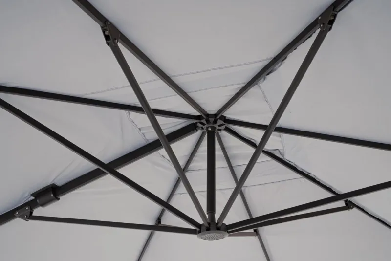 Outlet Bizzotto OMBRELLONE BRACCIO VEGA 3X4 ANTR-GRI CH