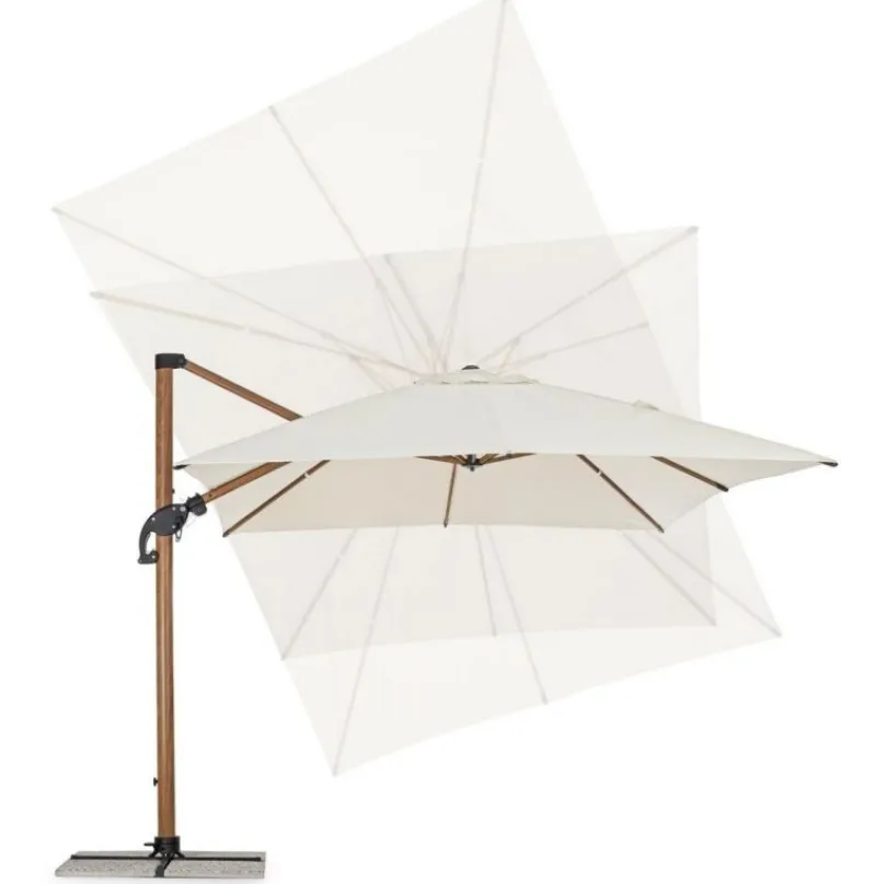 Bizzotto OMBRELLONE IN ALLUMINIO 3X4 BEIGE - ORION