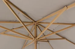 Discount Bizzotto OMBRELLONE IN ALLUMINIO 3X4 TORTORA - ECLIPSE