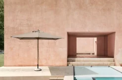 Discount Bizzotto OMBRELLONE IN ALLUMINIO 3X4 TORTORA - ECLIPSE