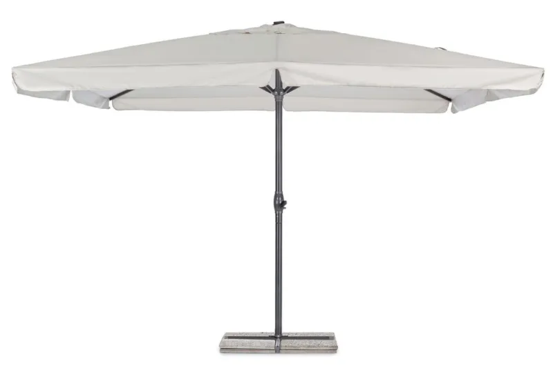 Hot Bizzotto OMBRELLONE IN ALLUMINIO 4X4 GRIGIO ANTRACITE - ALGHERO