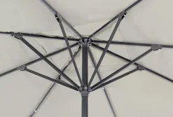 Hot Bizzotto OMBRELLONE IN ALLUMINIO 4X4 GRIGIO ANTRACITE - ALGHERO