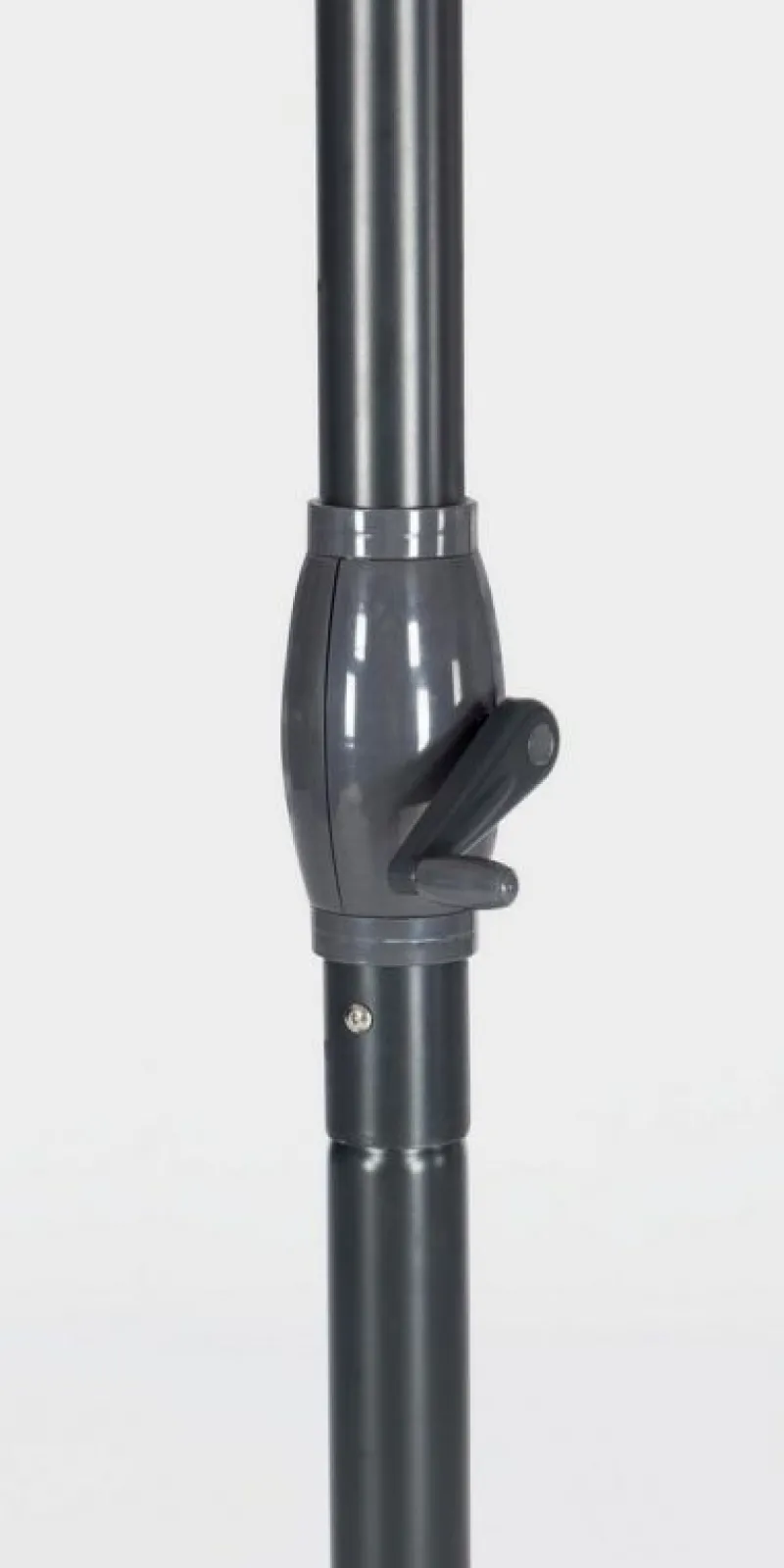 Hot Bizzotto OMBRELLONE IN ALLUMINIO 4X4 GRIGIO ANTRACITE - ALGHERO