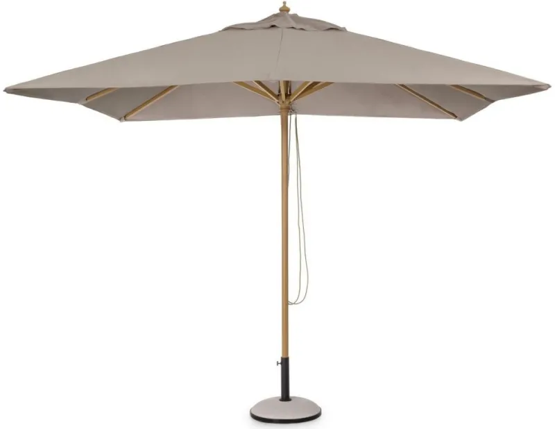 Hot Bizzotto OMBRELLONE IN ALLUMINIO 3X3 TORTORA - ECLIPSE
