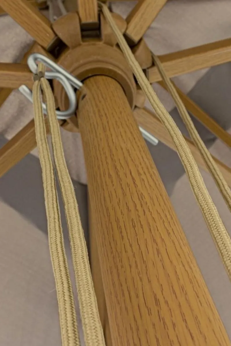 Hot Bizzotto OMBRELLONE IN ALLUMINIO 3X3 TORTORA - ECLIPSE