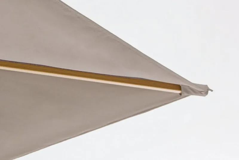 Hot Bizzotto OMBRELLONE IN ALLUMINIO 3X3 TORTORA - ECLIPSE