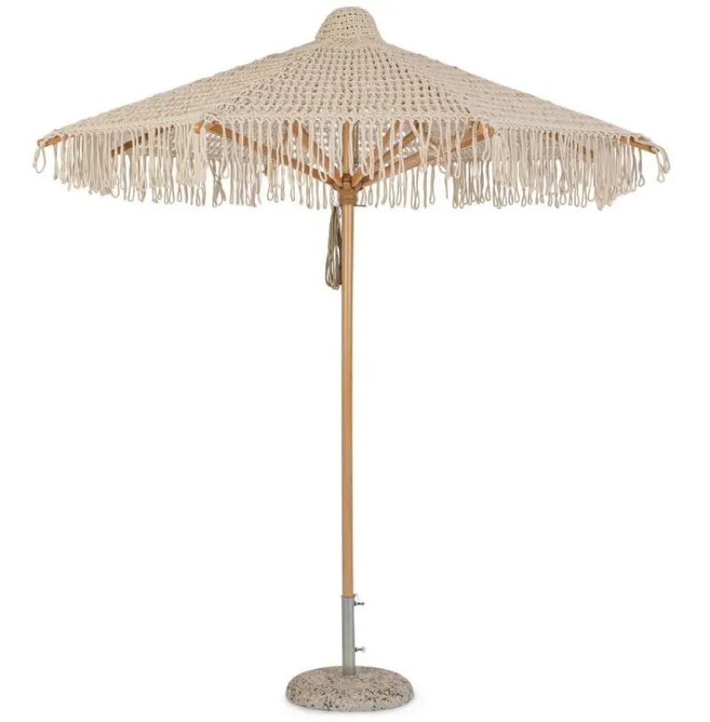 New Bizzotto OMBRELLONE MACRAME 2.5M NAT