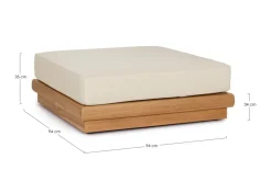 Discount Bizzotto OTTOMAN C-C DELGADA