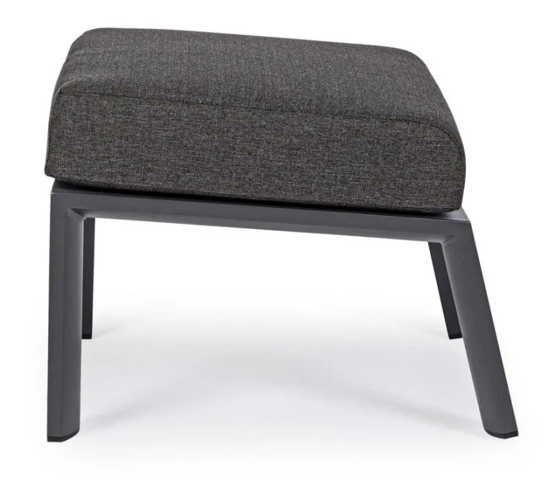 Online Bizzotto OTTOMAN IN ALLUMINIO ANTRACITE JX55 - KLEDI