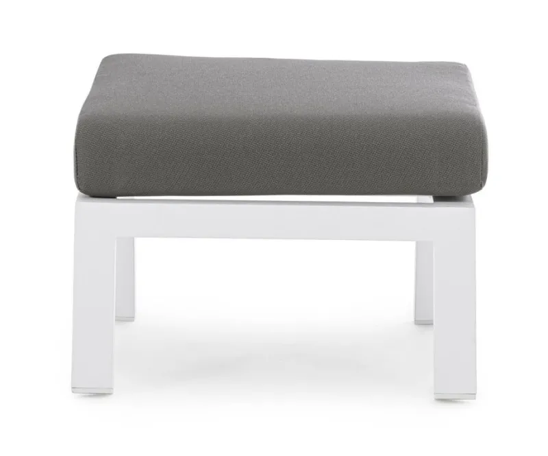 Best Bizzotto OTTOMAN IN ALLUMINIO BIANCO JX11 - KLEDI