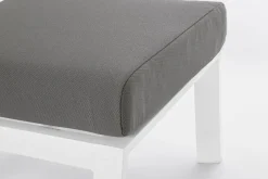 Best Bizzotto OTTOMAN IN ALLUMINIO BIANCO JX11 - KLEDI