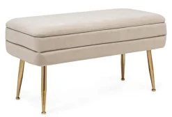Best Bizzotto PANCA CONTENITORE BEIGE - PAVLINA