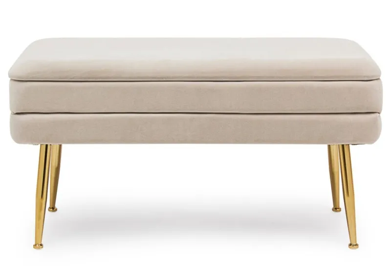 Best Bizzotto PANCA CONTENITORE BEIGE - PAVLINA