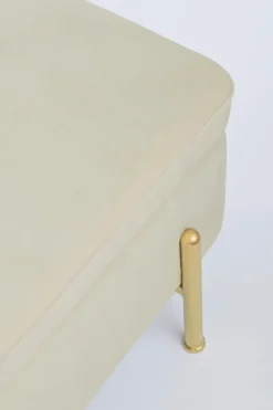 Best Bizzotto PANCA CONTENITORE IN VELLUTO NATURALE - IRINA