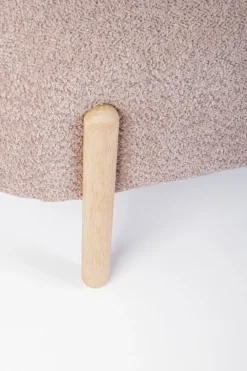 Best Bizzotto PANCA EFFETTO BOUCLE' ROSA ANTICO - DAYLA