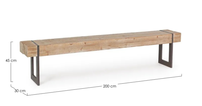 Sale Bizzotto PANCA IN LEGNO - GARRETT