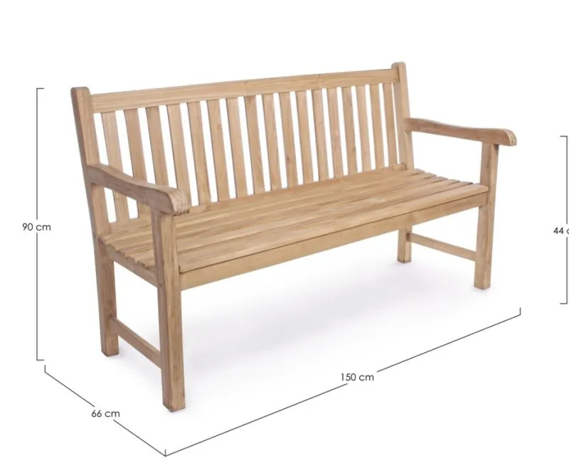 New Bizzotto PANCA IN TEAK - LINDA