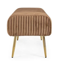 Hot Bizzotto PANCA IN VELLUTO BRONZO - SELENA