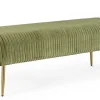 Sale Bizzotto PANCA IN VELLUTO OLIVE - SELENA