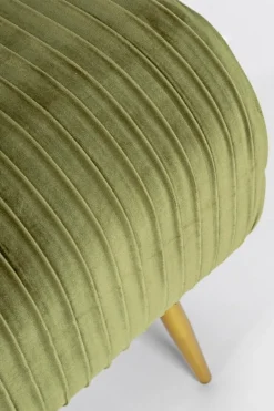 Sale Bizzotto PANCA IN VELLUTO OLIVE - SELENA